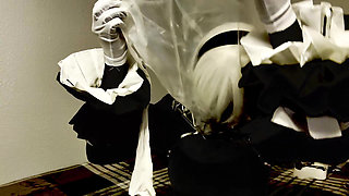 Black Zentai Cosplay Breathplay
