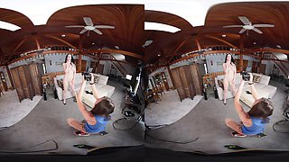 Erotic Heat With Violet Voss- Vr Bts Voyeur View