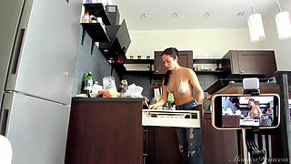 My Naughty Day at Home: Foot Tease & Bikini Switch