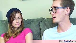 My Cute Stepsis Wants To Measure My Cock