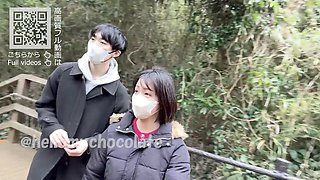 Cute college girl My_Chocolate stars in a hentai flick on an abandoned island with big melons