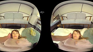 Japanese POV Ignites Wild Brunette Passion in Virtual Reality