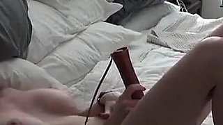 Bonnie Works Her Tight, Wet, Pink Pussy Over with Her Fingers and Toys. 8K.