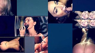 GloryholeSecrets - Stunningly Hot Busty Inked Brunette Loves Sucking Cock