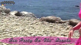 Real Sex Party On The  Beach, Part 2