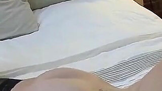 Dani Thompson Big Tits Strip in Bed