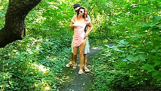 Quarantine in the Woods Deep Fuck MILF Facial