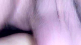 Hairy balls and hairy clit with lot of sperm dripping