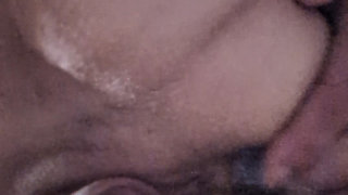 Masturbating GILF Anal Beads