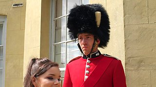 Stroking The Guard's Post With Danny D, Sofia Lee - Brazzers