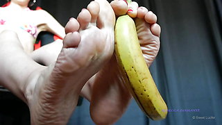 Mushed by My Bare Feet Like This Banana