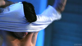 Gorgeous Small-titted Latina Vanessa Sky Goes Nuts With Lucky Fate's Hefty Dick
