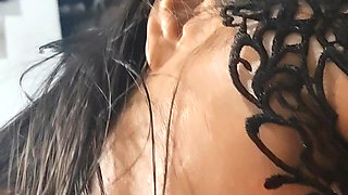 My sister-in-law dresses as a schoolgirl