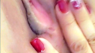 Big Boobed Blonde Masturbates With A Dildo In The Bathroom