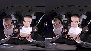 Molly Cute & Sophie Weber VR Porn: Sophie Explains It All - DarkRoomVR