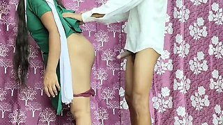 Hot Indian School Girl Puja Tight Pussy Fuck - Desi Teen Anal & Doggy Style Sex