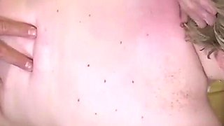 BBW curvy Jane DP sex with the carpet fitters