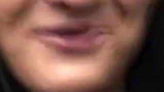 Naughty milf loves to suck a stranger's cock outdoors