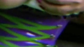 Dirndl BBW Slut Sucks in Public