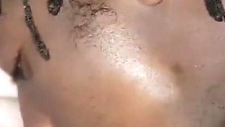 YoungEnglishBBW rubbing my fat pussy while BBC Nata4sex eats my pussy