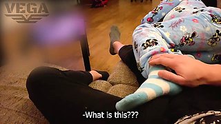 MY DAUGHTER-IN-LAW WAS WITNESSING CARTOONS AND SENSED MY MONSTROUS TRUNK
