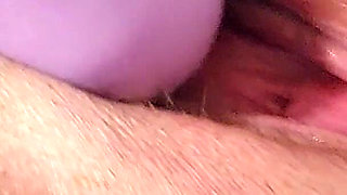 MILFs Moaning Creamy Cum Orgasm with Vibrator Wand