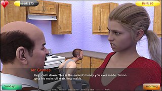 My Wife Amy Works as a Maid for Pervert Kandicap