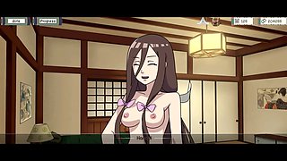 Hentai adventure with futanari and epic cumshot featuring Loveskysan69real