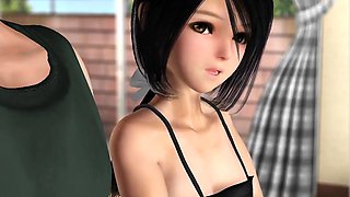 Adorable teen with perky boobs enjoys a deep fucking in 3D