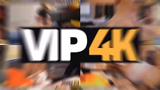 Vip4k. cougar takes dress off to have cunt scored and pockets filled