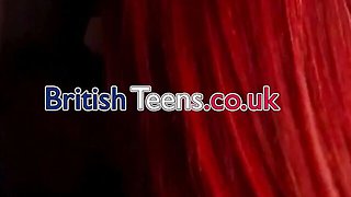 Steamy hottie at cosplay trailer