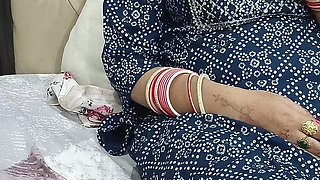 Desi Hot Wife Fucked Hard by Husband During First Night of Wedding