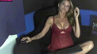Gorgeous milf smoking on cam: Big Tits, Solo  Fetish Porn
