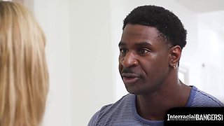 Naughty Slut Daisy Stone Lets Black Neighbor Stretch Her Asshole Out To Make Ex-Bf Jealous