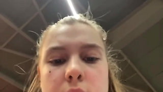 Fucking and training in the gym