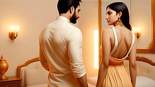 Desi couple's wild romance leads him to unload inside her pussy