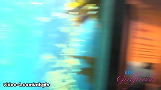 Serena Hill in Virtual Vacation Movie - AtkGirlfriends