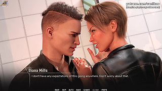 Dominant Short Hair MILF Teacher Fucks 18yo College Boy in the College Toilet - Taboo University(steam Game) - Part 14