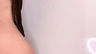Amateur striptease and Solo masturbation