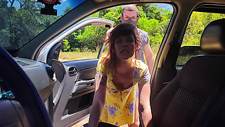 Couple Goes Camping on Halloween and His Wife Ends up Being Fucked by Monster