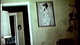 Sweet Blonde Candy Samples Oils Herself up in the Bathroom