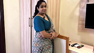 Bhabhi ji live in new flat gave a gift to neighbor Devar ji, first time xxx video in Hindi audio