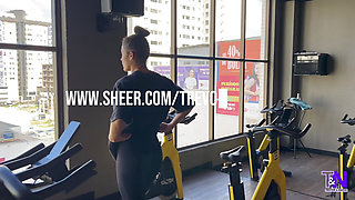 🔥 From Gym to Creampie: Latina Fitness Babe Gets Fucked Hard After Teasing All Day