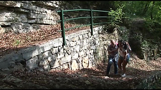 Old guide hits on a young and sexy hicker