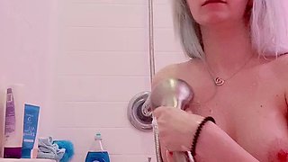 Leaked From OnlyFans - Watch This Exposed Video Of Busty Amber Kawaii Showering Sensually