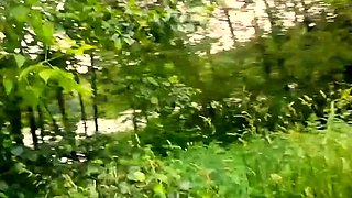 Sensual Riverside Encounter: A Public Outdoor Adventure