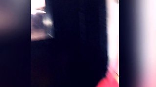 Small titted brunette teen fingering on the bed