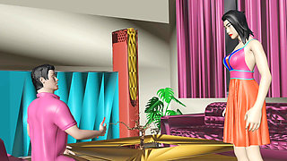 Brother-in-law Left His Sister-in-law Alone in the House