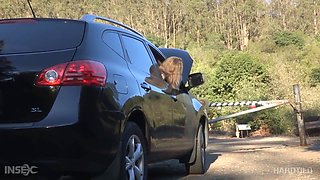 Teen 18+ Blonde And Punished In The Woods