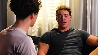 Stepbrothers Enticingly Hot Gay Sex Scene